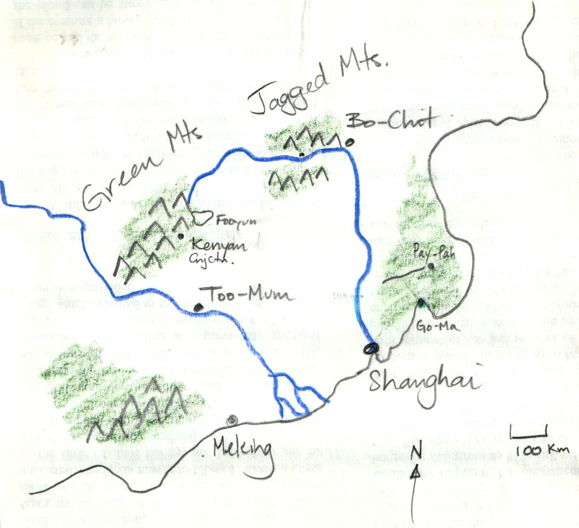 Map of Lomein